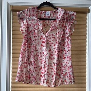 Floral Pink Women's Top